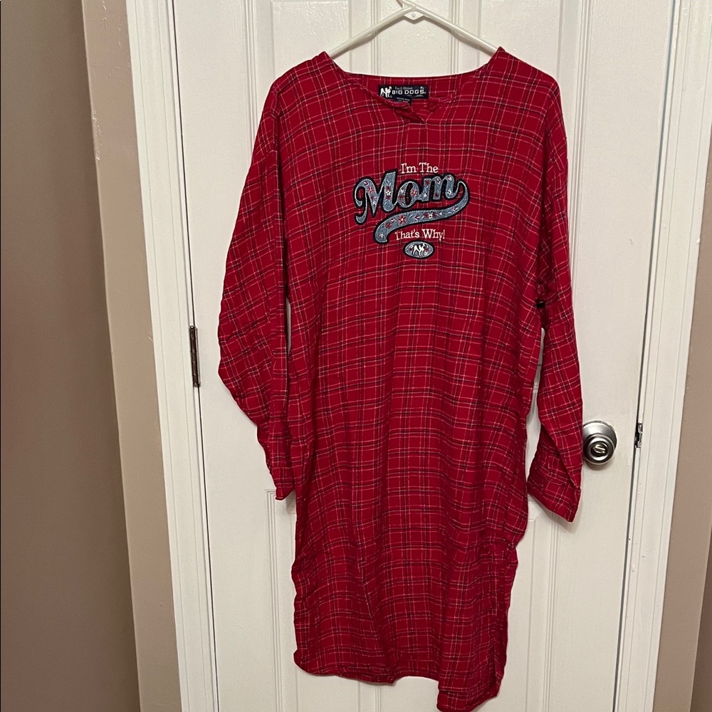 Big Dogs Red Plaid Shirt